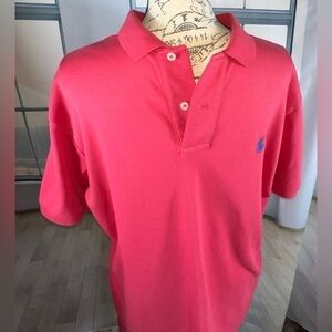 POLO by Ralph Lauren L Coral Red Shirt
